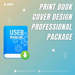 Print Book Cover Design Professional Package
