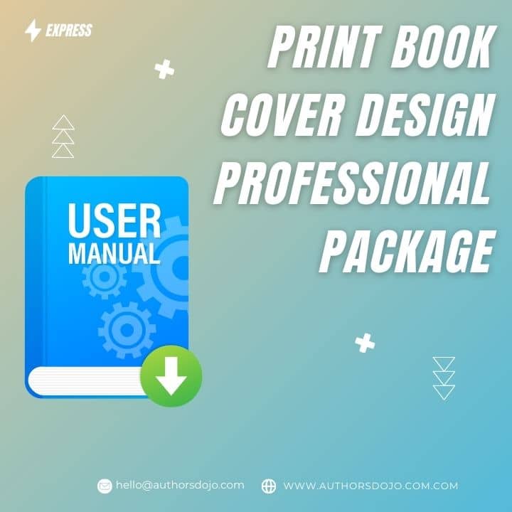 Print Book Cover Design Professional Package